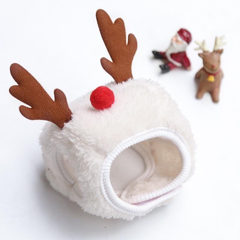 Set mũ và yếm noel siêu kute cho chó mèo