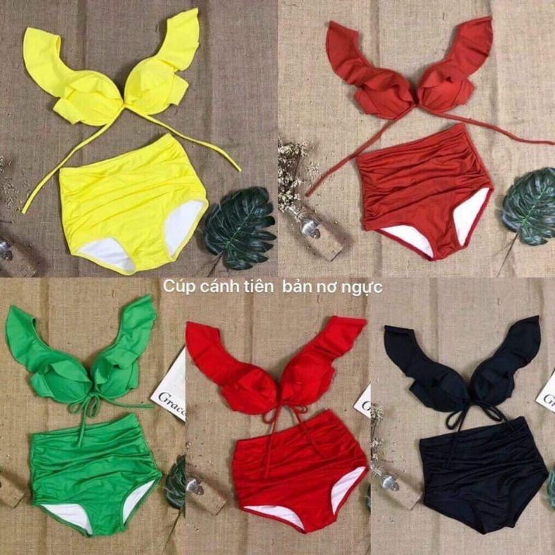 Bikini gọng cánh tiên, quần lưng cao che khuyết điểm