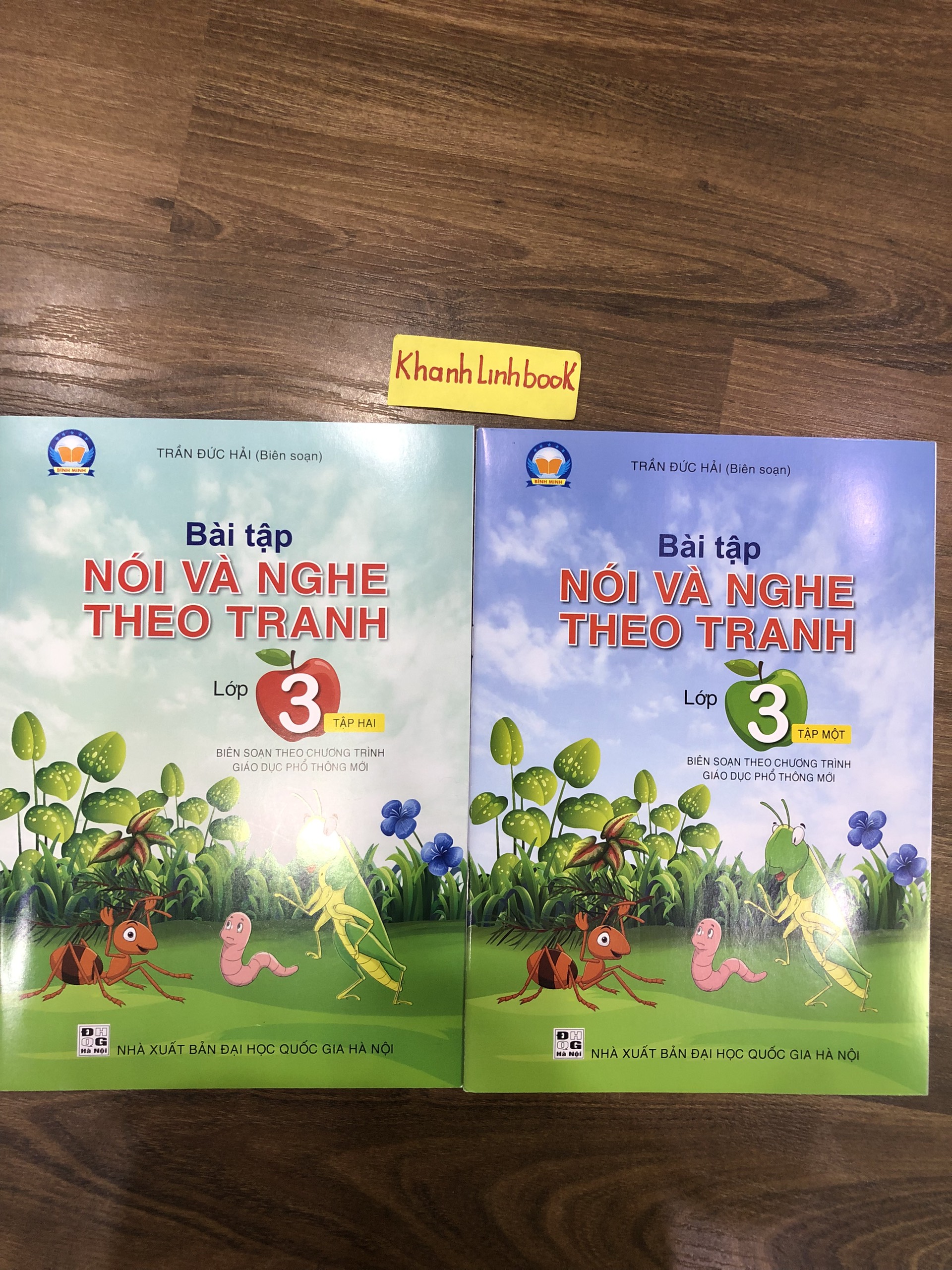 Sách Combo Bài tập Nói và nghe theo tranh Lớp 3 Tập 1 + 2