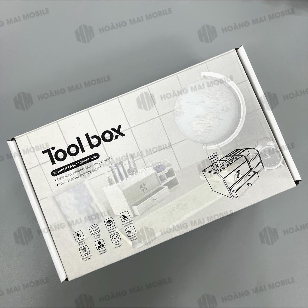 Hộp để dụng cụ bằng gỗ Tool box