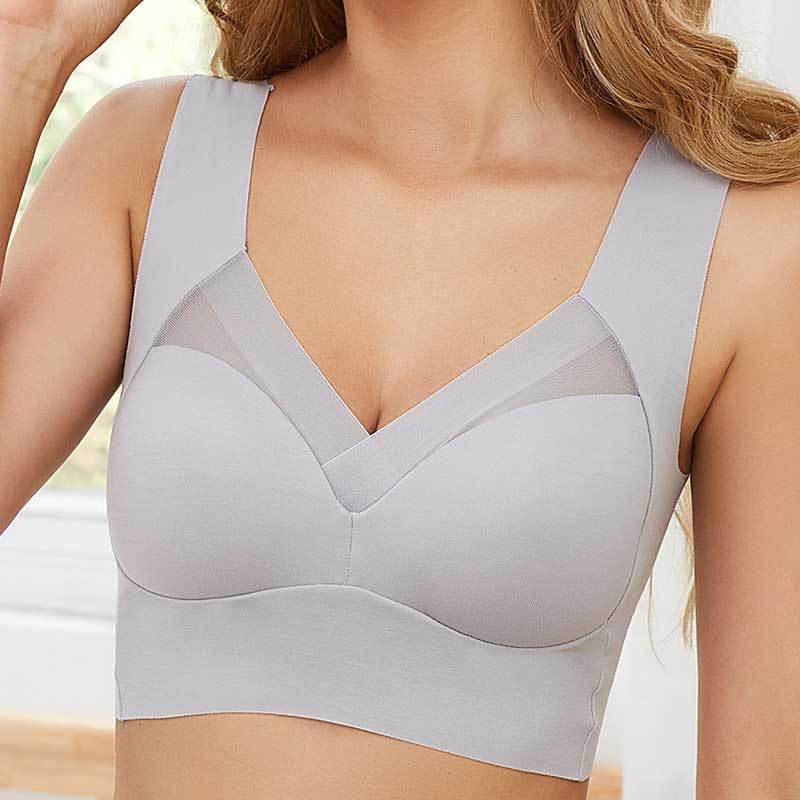 Màu Áo Ngực Đúc Nữ Đẩy Lên Quần Lót Tập Hợp Áo Ngực Áo Ngực Nữ Thân Mật Plus Kích Thước Thoải Mái Áo Bralette