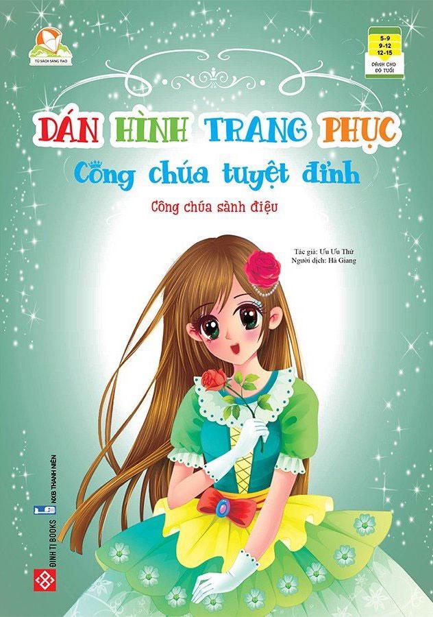 Hình ảnh Dán Hình Trang Phục Công Chúa Tuyện Đỉnh - Công Chúa Sành Điệu