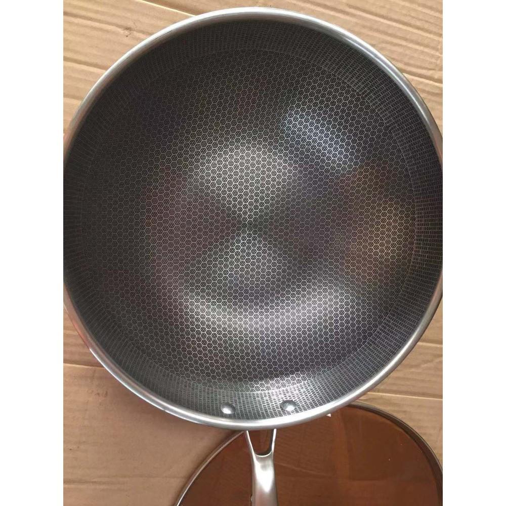 Chảo siêu chống dính sâu lòng có lưới tổ ong 32cm