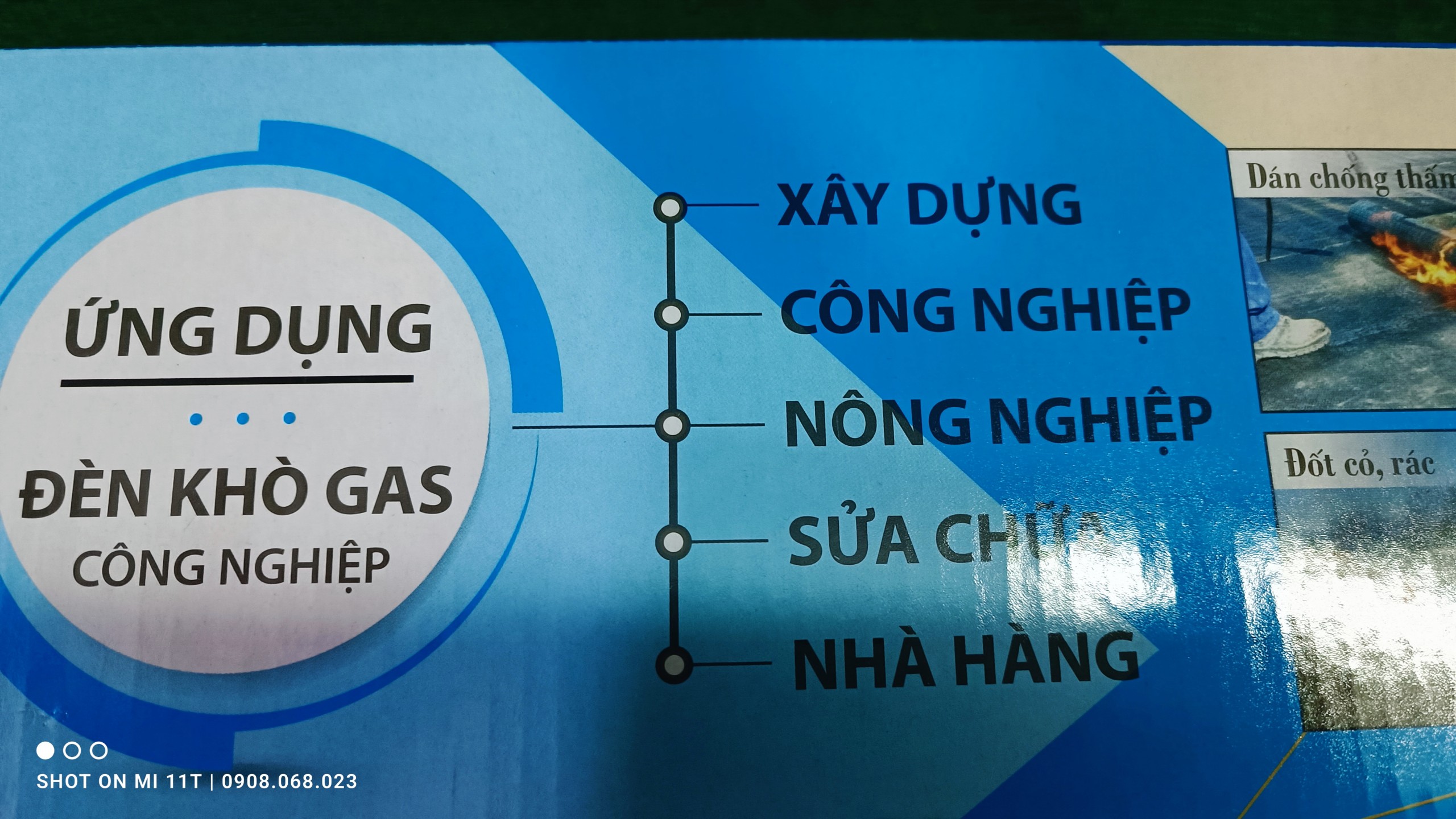 ĐÈN KHÒ GAS CÔNG NGHIỆP NA-203L/60 DÀI