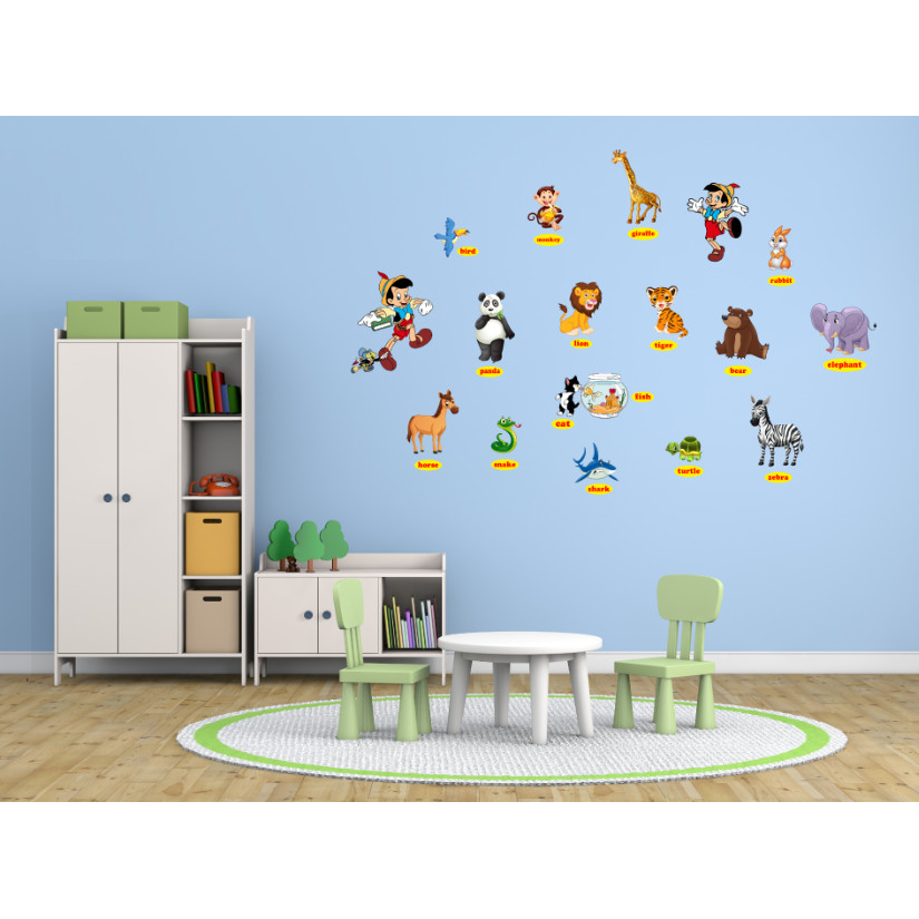 Decal trang  trí phòng bé số 20