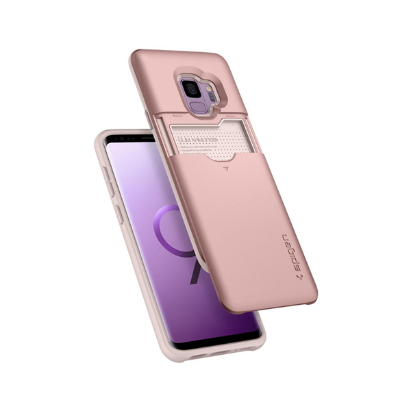 Ốp lưng dành cho Samsung Galaxy S9 Spigen Slim Armor CS - Hàng Chính Hãng