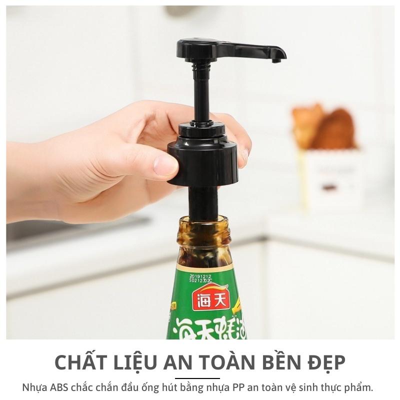 Đầu vòi nhấn lấy nước sốt, tương ớt, dầu hào, tương cà KooBee