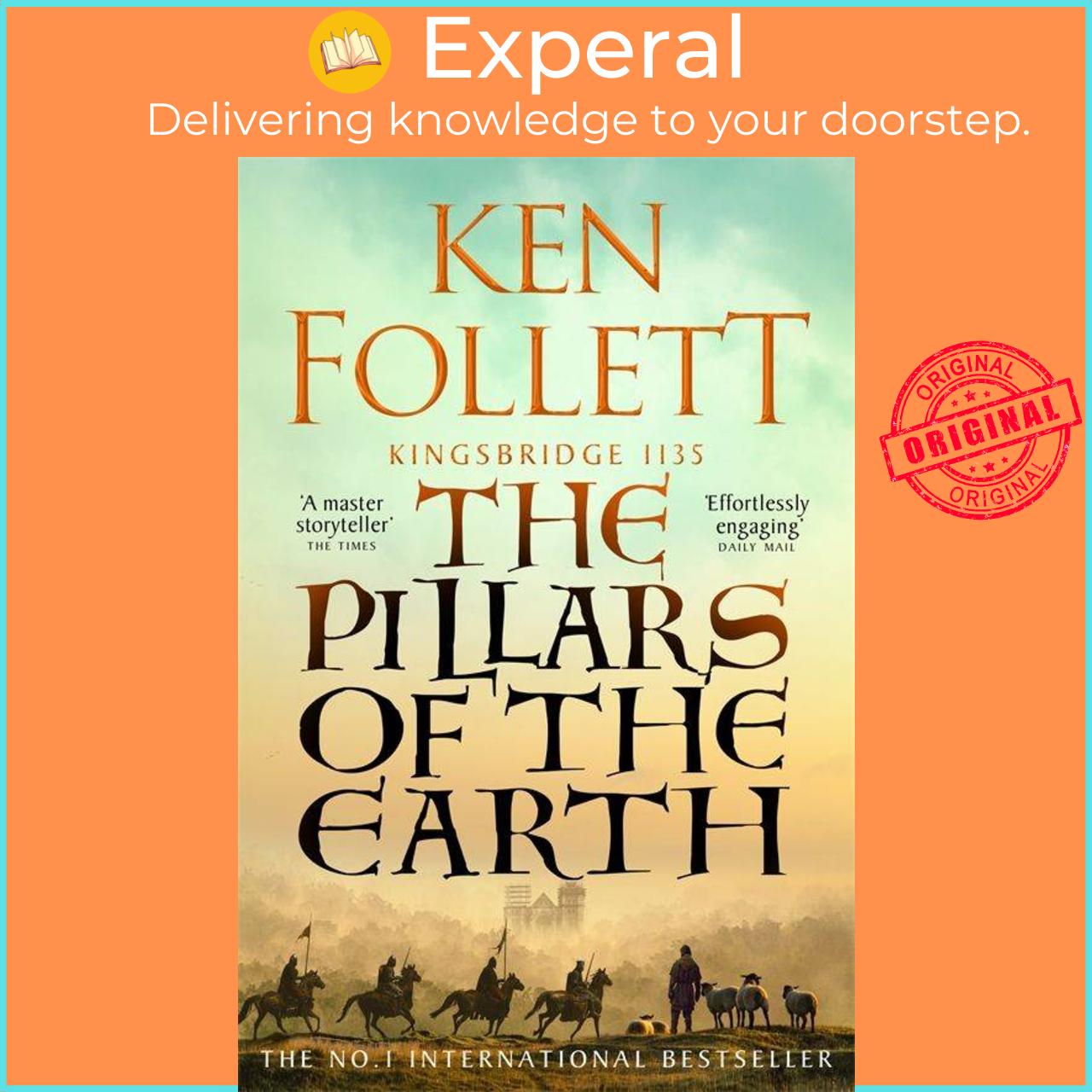 Sách - The Pillars of the Earth by Ken Follett (UK edition, paperback)