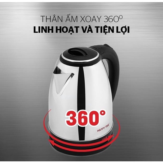 Ấm siêu tốc Sunhouse Happy time HTD1081 - Dung tích 1.8L, BH 12 tháng