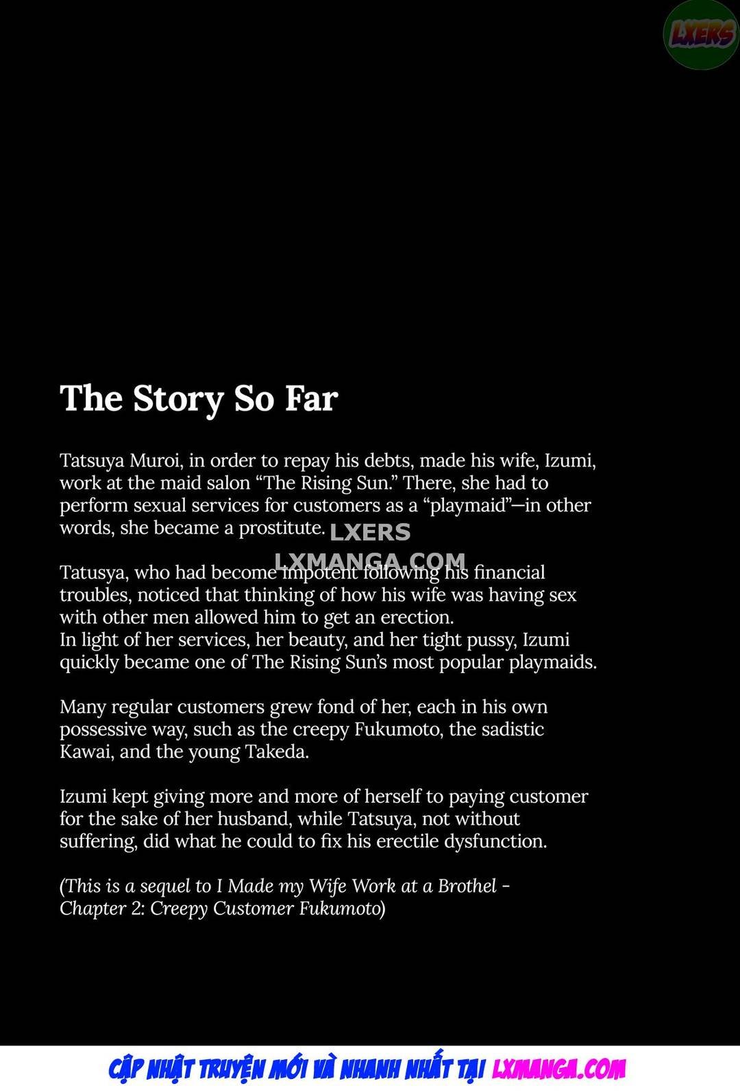 tôi khiến vợ mình phải làm việc ở nhà thổ chapter 3 2