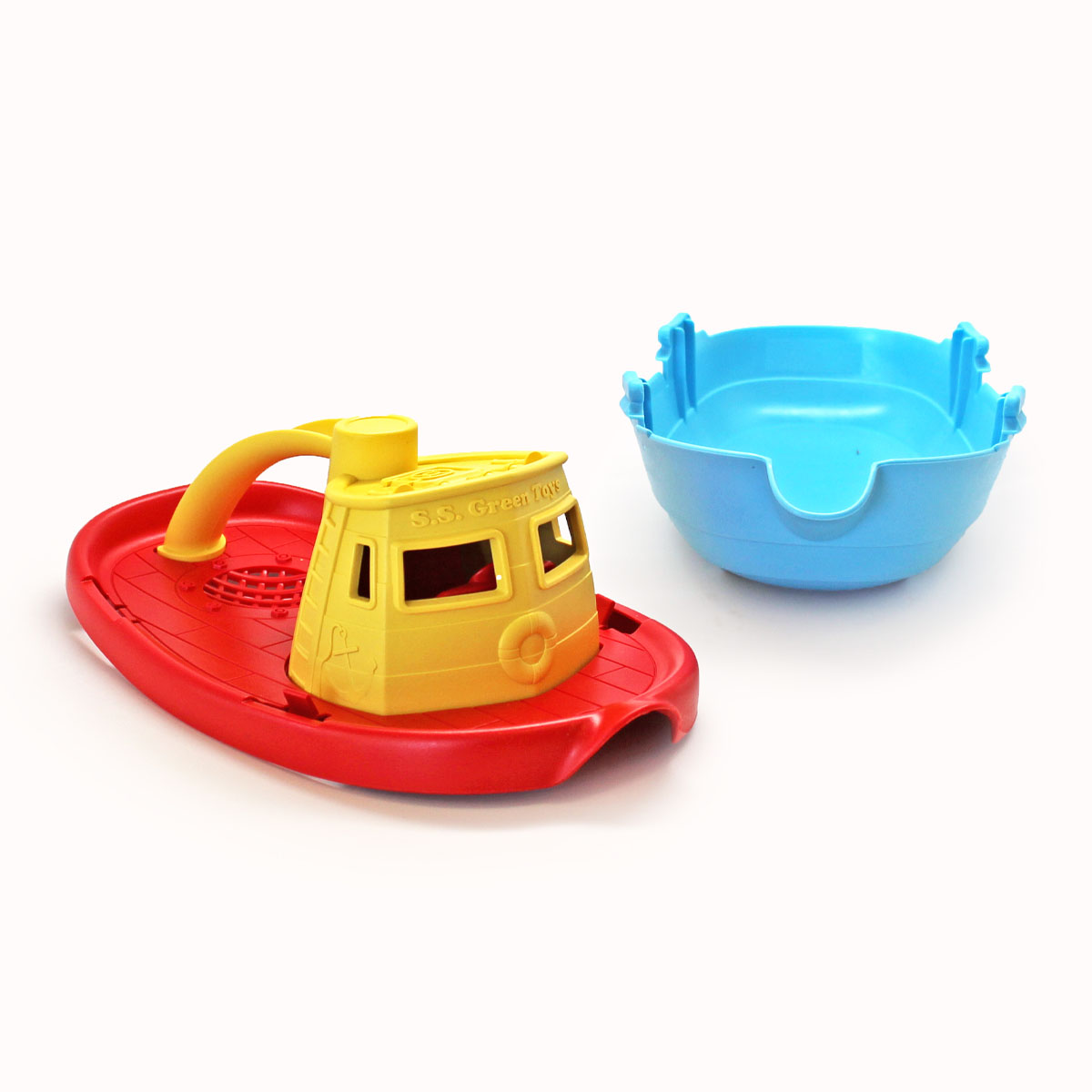 Đồ Chơi Tàu Thuỷ Kéo Green Toys Cho Bé Từ 6 Tháng – Vàng