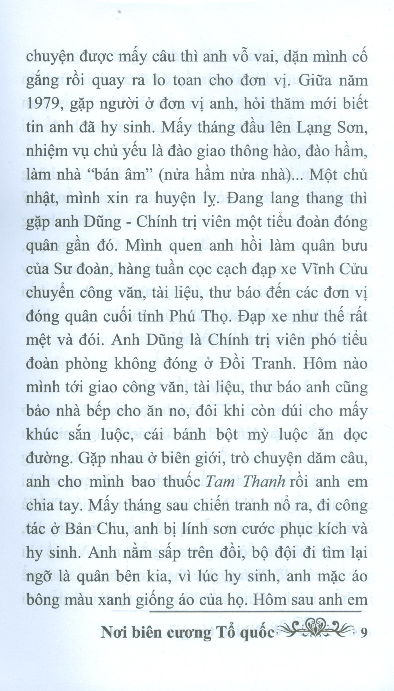 Nơi Biên Cương Tổ Quốc