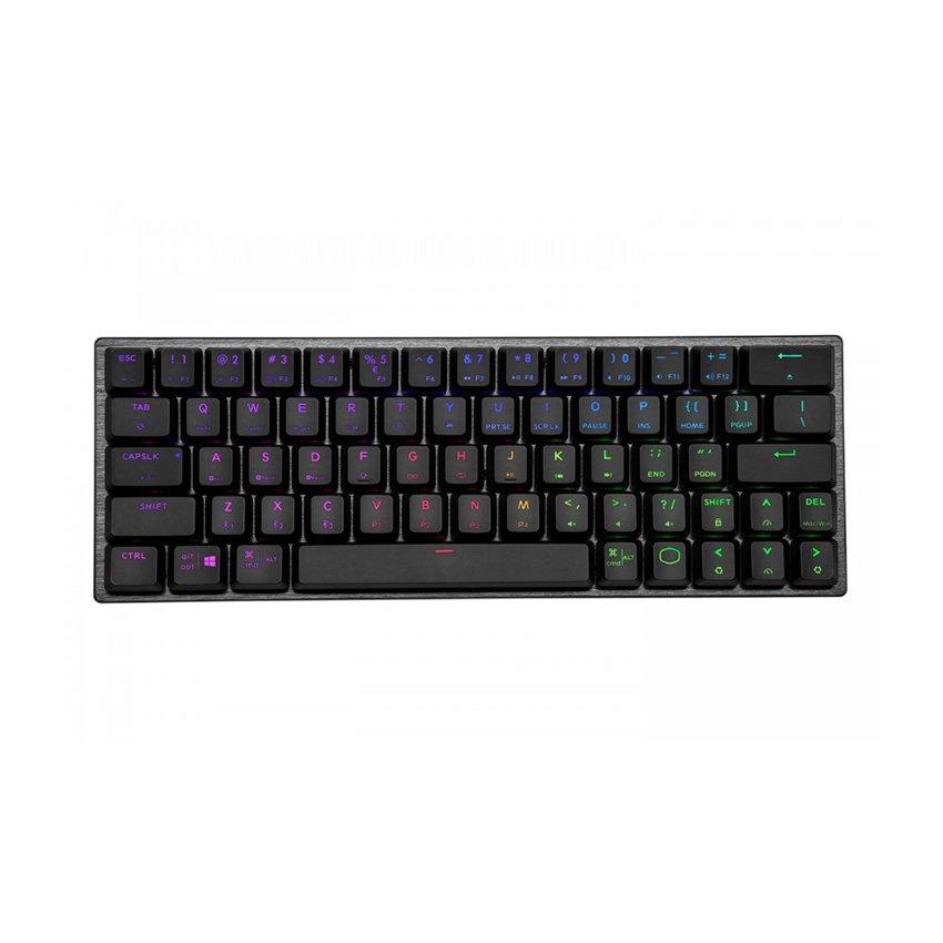 Bàn phím cơ có dây Cooler Master SK620 Black màu đen Led RGB Cherry MX Low-Profile - Hàng chính hãng