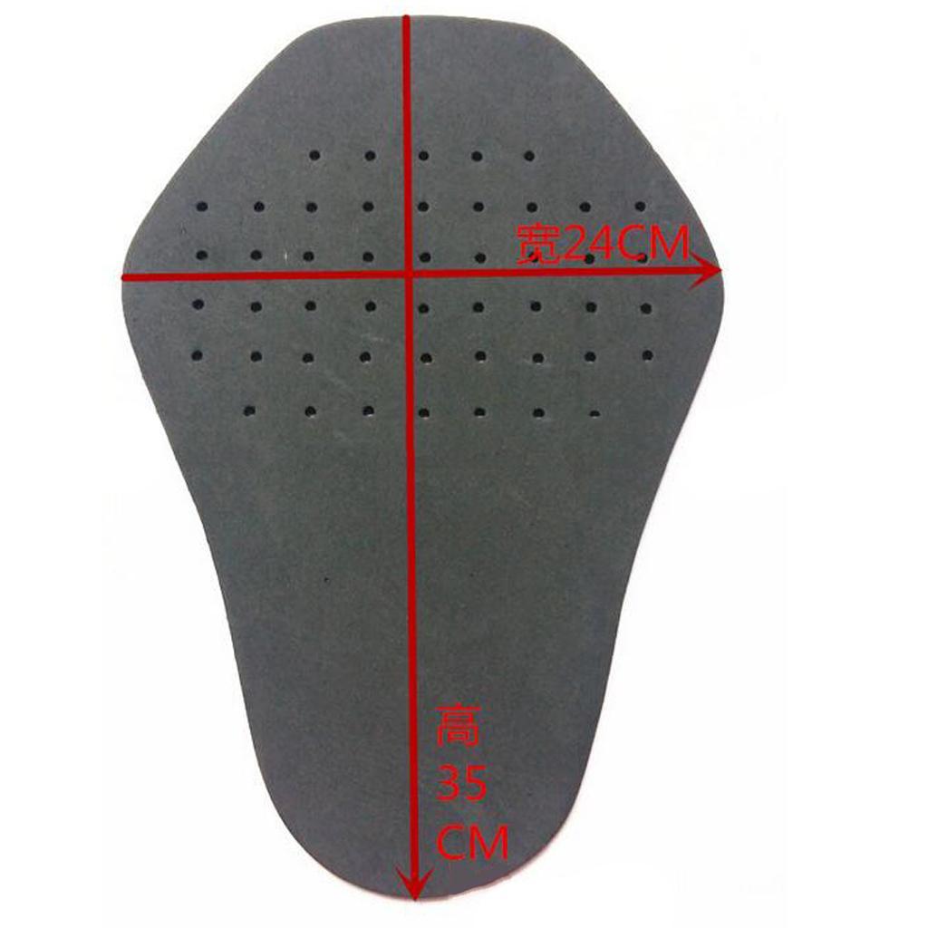 2pcs Motorbike Motocross Back Protector Insert Pad Jackets Protective Gear