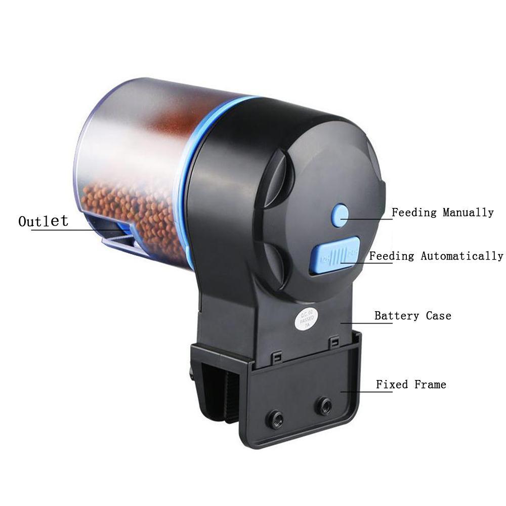 Tank Feeder Dispenser Auto Food Feeder Battery Operated