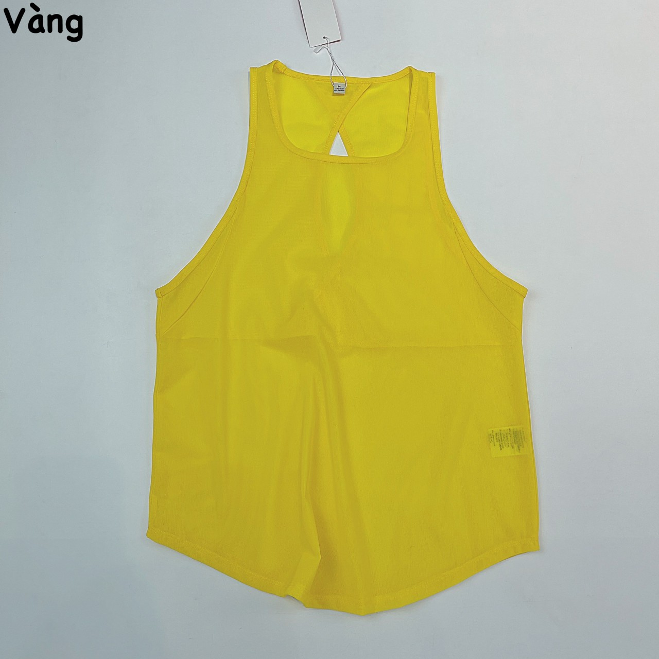 Áo Tank Top Lưới Mắt Nhỏ Mềm Mát