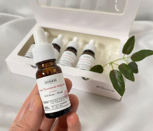 Sét Serum Giảm Mụn Nhanh Lành Tính HONESI Acne Treatment Ampoule - Hàn Quốc