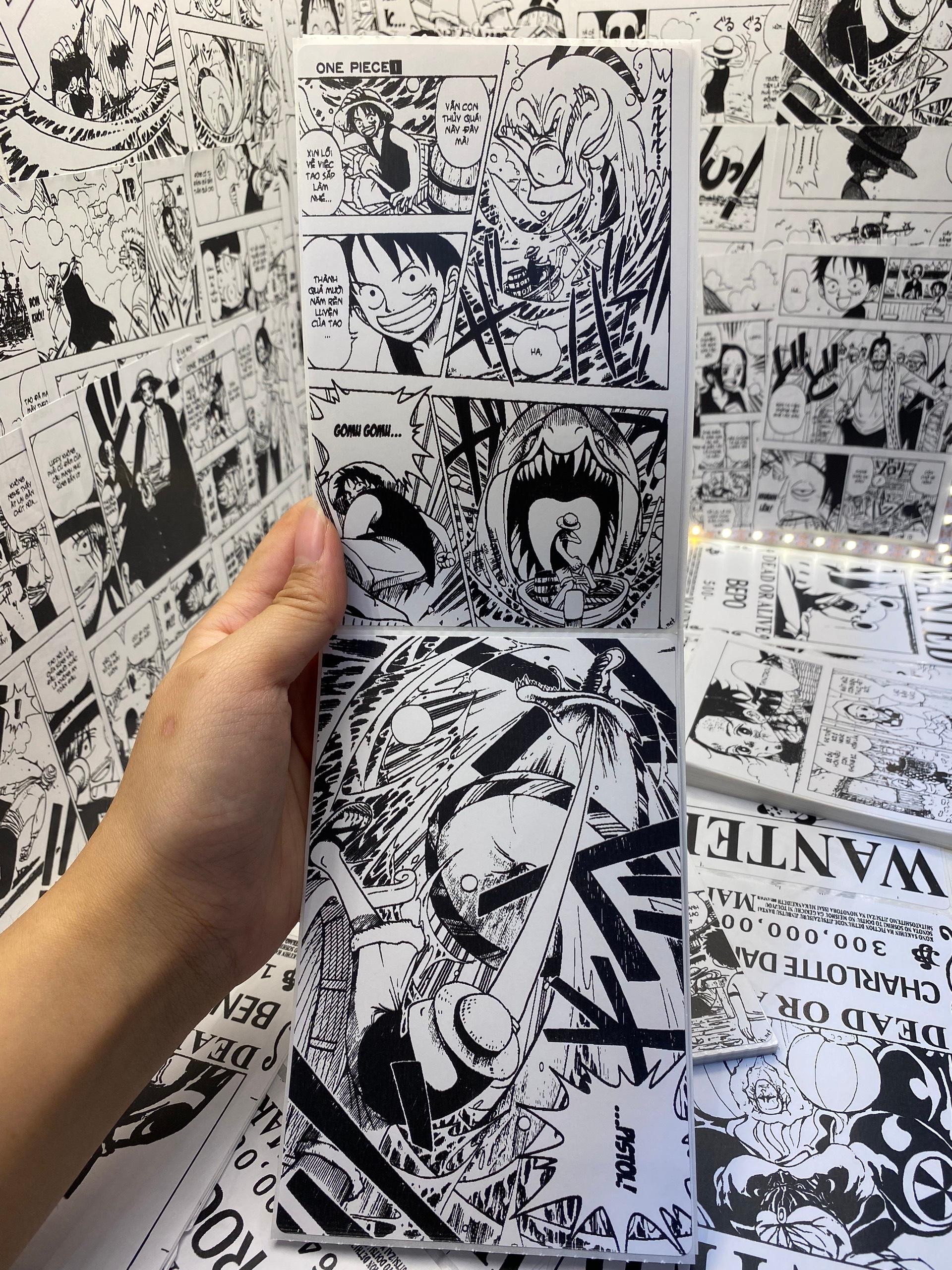 50 Miếng Truyện Tranh Dán Tường Truyện Tranh One Piece - Naruto - Dragon Ball - 7 Viên Ngọc Rồng - Thanh Gươm Diệt Quỷ - 25T Dragon Ball SP