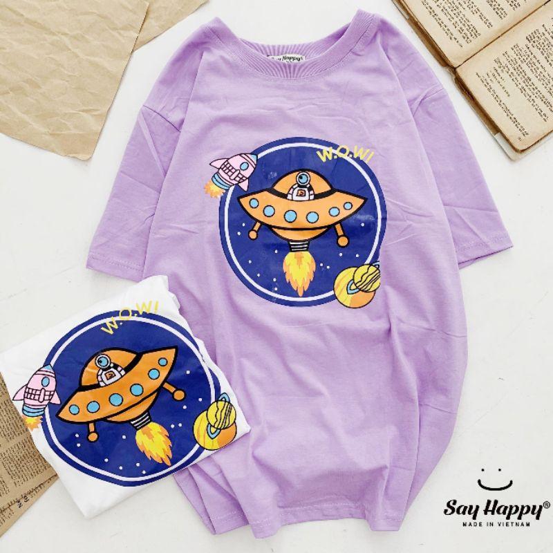 Áo thun in hình ulzzang - ẢNH THẬT