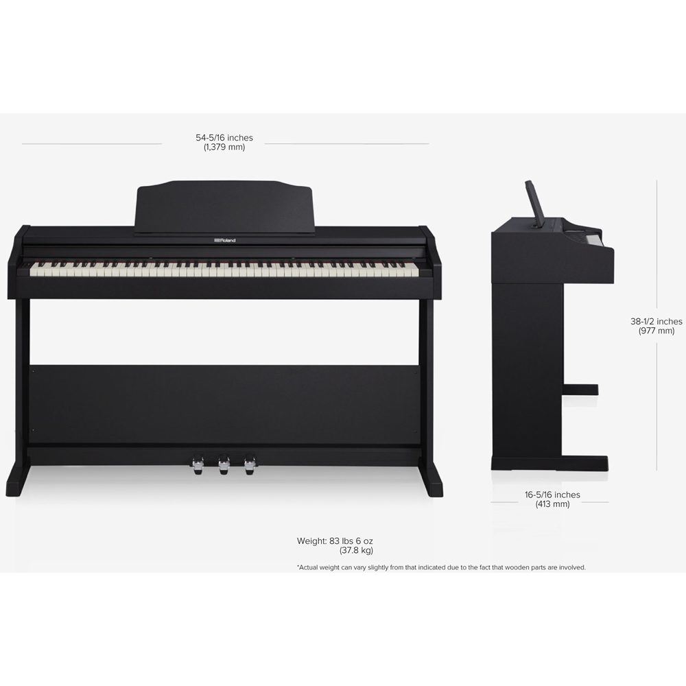 Đàn Piano Điện Roland RP102 (Digital Piano RP-102) - Kèm Ghế Piano và Kèn Kazoo DreamMaker