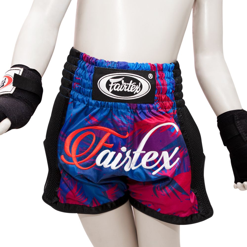 Quần short trẻ em Fairtex Muaythai/Kickboxing - BSK2102 - Hàng chính hãng,cho trẻ từ 8-10 tuổi