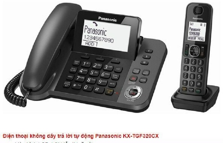 Điện thoại bàn Panasonic KX-TGF310 hàng chính hãng