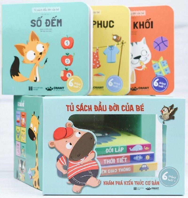 Box 06 cuốn - Tủ Sách Đầu Đời Của Bé - Khám Phá Kiến Thức Cơ Bản