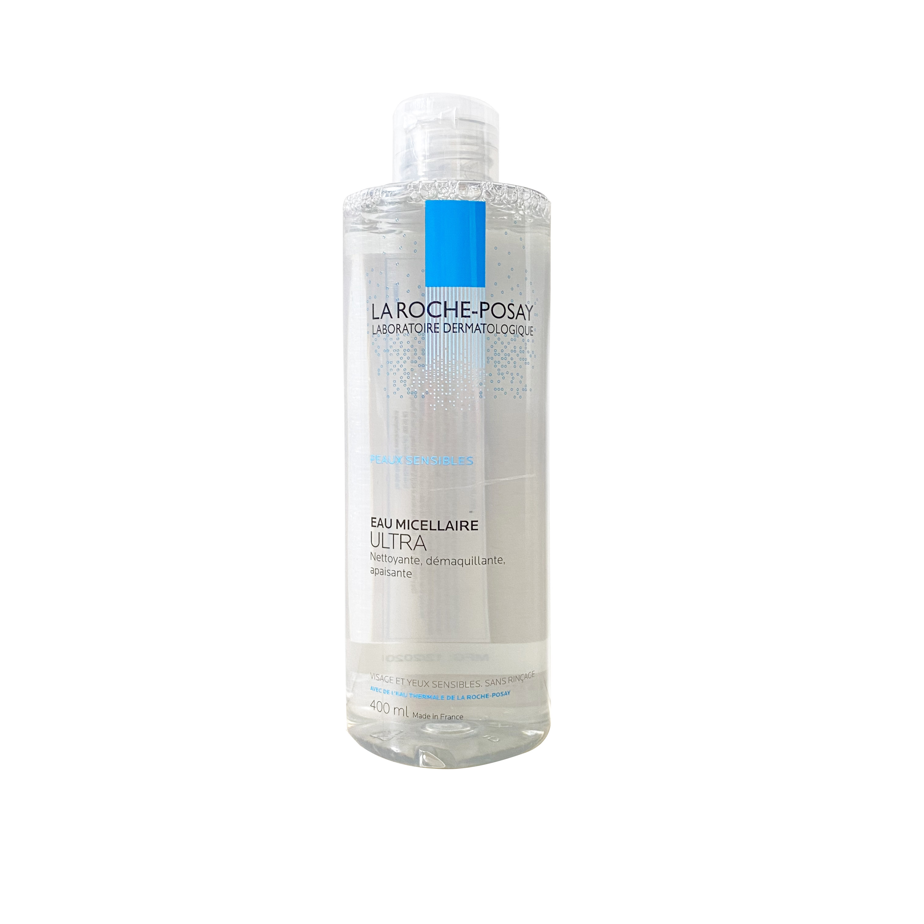 Nước Tẩy Trang Dành Cho Da Nhạy Cảm La Roche-Posay Micellar Water Ultra 400ml (Tặng băng đô mèo xinh xắn)