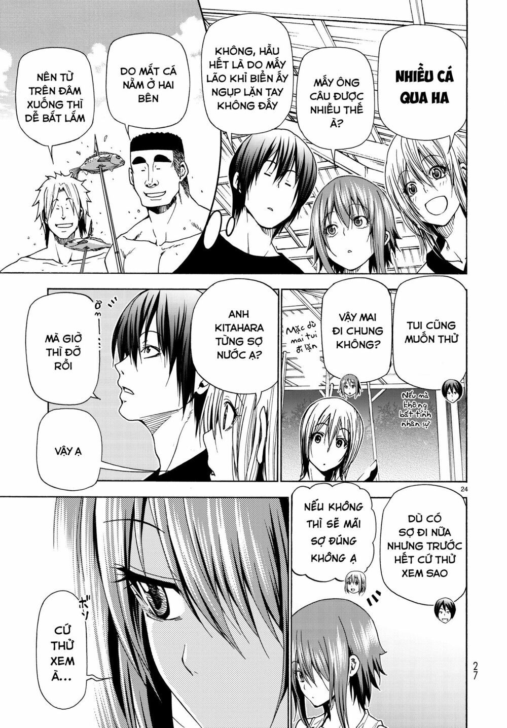 cô gái thích lặn - grand blue chapter 42 23