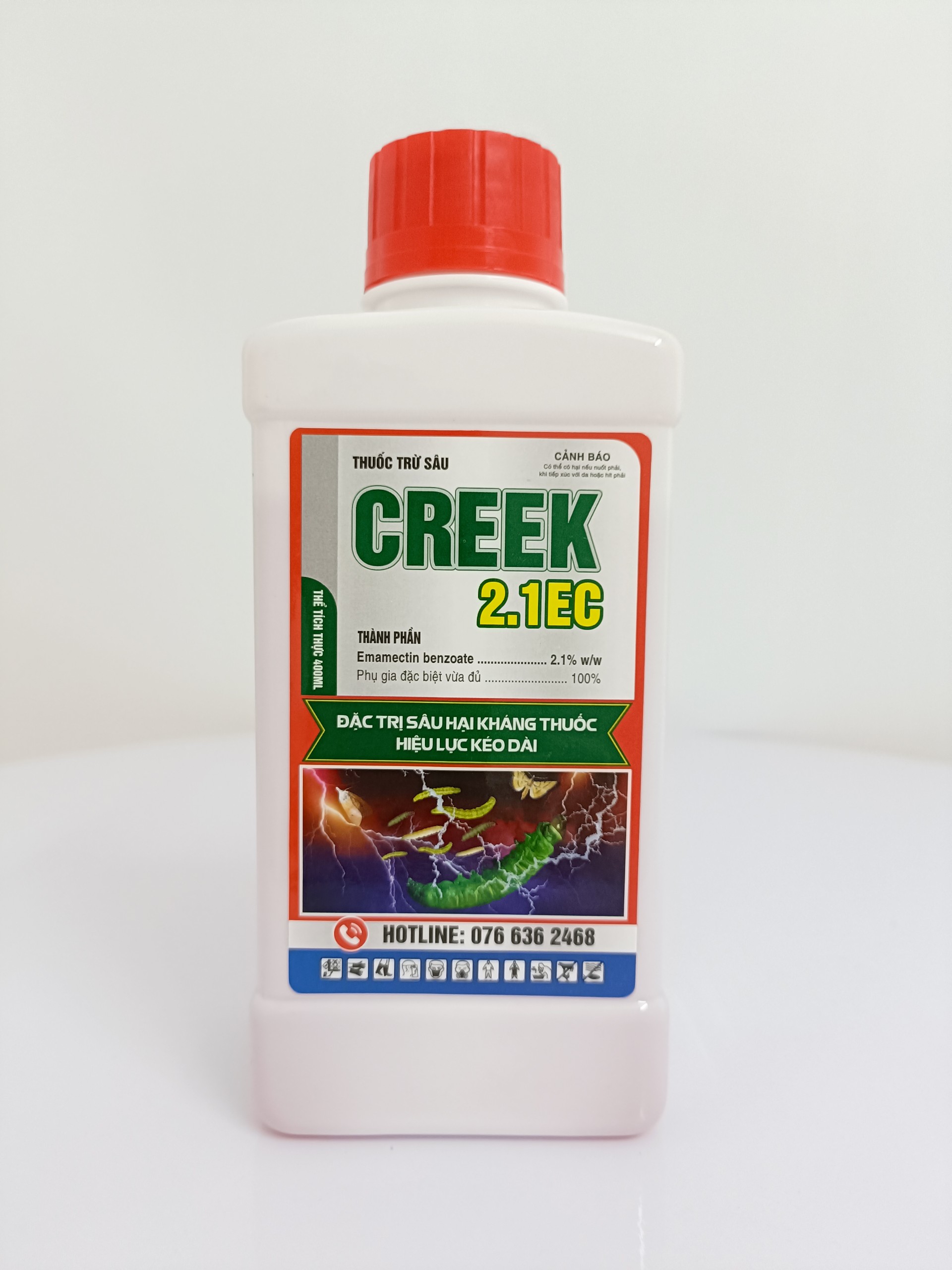 CREEK 2.1EC - THUỐC TRỪ SÂU HOẠT CHẤT EMAMECTIN CHAI 400ML