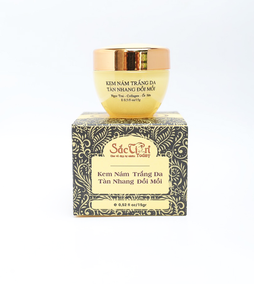 Kem nám trắng da tàn nhang đồi mồi  15g Sắc Tiên Today (hộp đen)