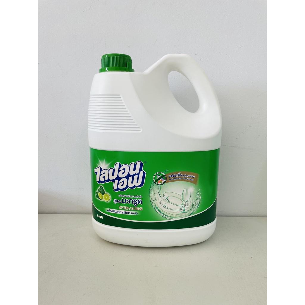 Nước rửa chén bát, ly tách Lipon Bergamote (Hương bưởi) 3600ml - Hàng Thái Lan