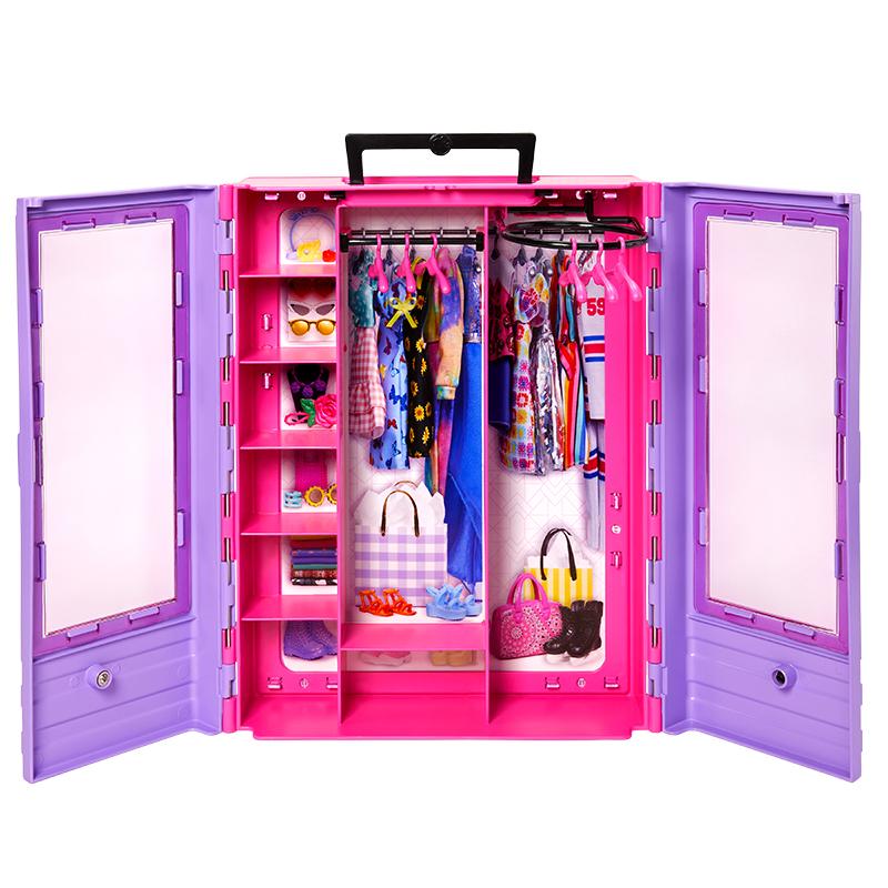 Đồ Chơi BARBIE Tủ Thời Trang Đẳng Cấp Của Barbie HJL66