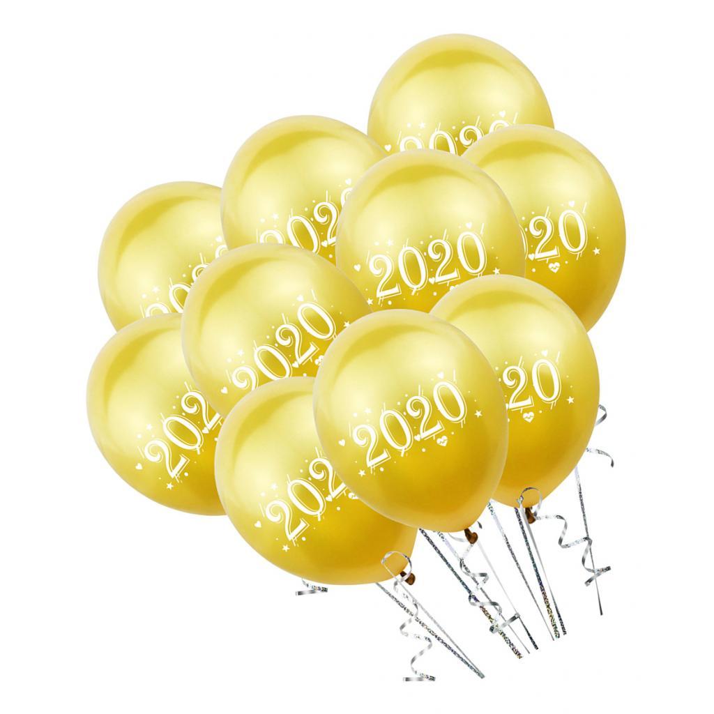 Lots 10 New Balloons Latex Balloons Photo Prop New Party Balloons Golden