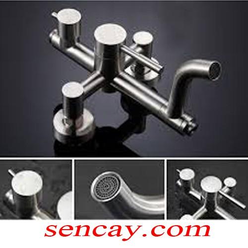 Sen cây tắm nóng lạnh inox 304