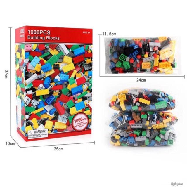 XẾP HÌNH LEGO 1000 CHI TIẾT CHO BÉ