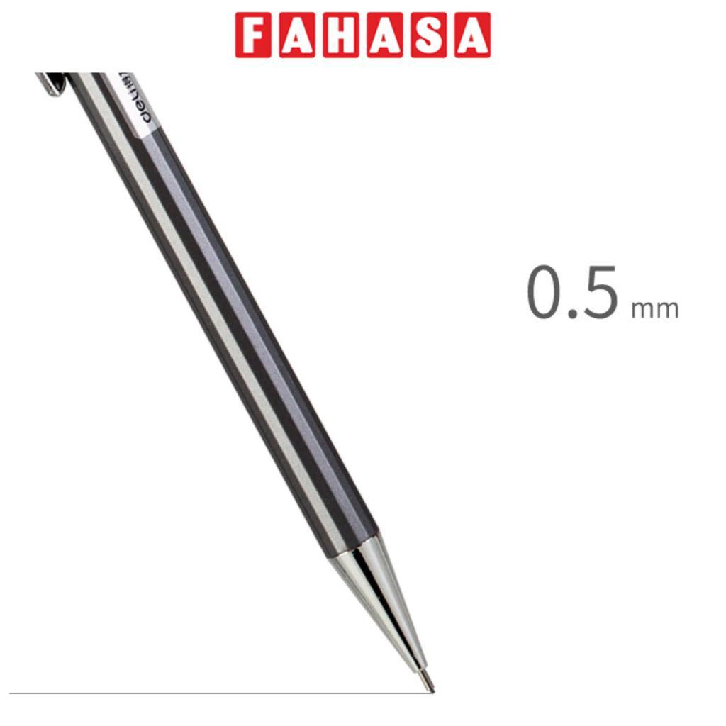 Bút Chì Bấm Vỏ Kim Loại 0.5 mm - Deli S001 (Mẫu Màu Giao Ngẫu Nhiên)