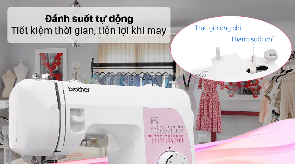 Máy May Brother GS-2500 - Hàng chính hãng