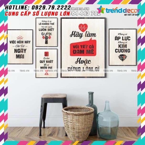 Tranh Treo Tường Gỗ 053 trang trí phòng khách TRENDDECOR.VN