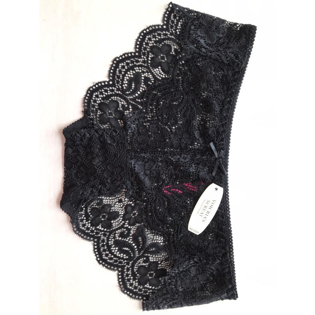 Combo 10 Quần lót ren chất liệu cotton co giãn tốt mã đặt hàng QL01