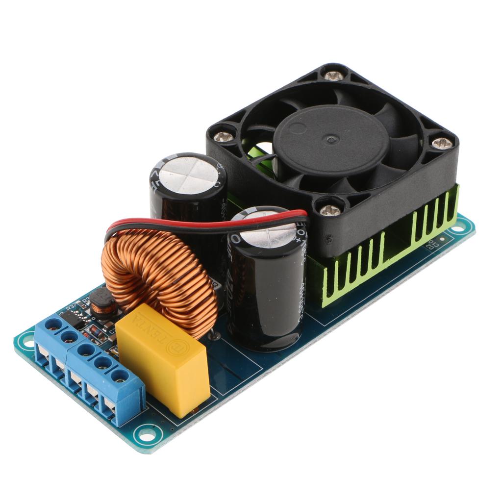 IRS2092S 500W Digital Amplifier Board Class D HIFI Mono Channel Stereo Audio AMP Dual DC Power Supply ± 58 - ± 70V