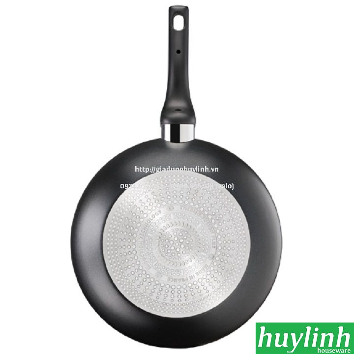 Chảo chiên xào sâu lòng đáy từ chống dính Tefal Unlimited 28cm - dùng cho mọi loại bếp - G2551902 - Sản xuất tại Pháp - Hàng chính hãng