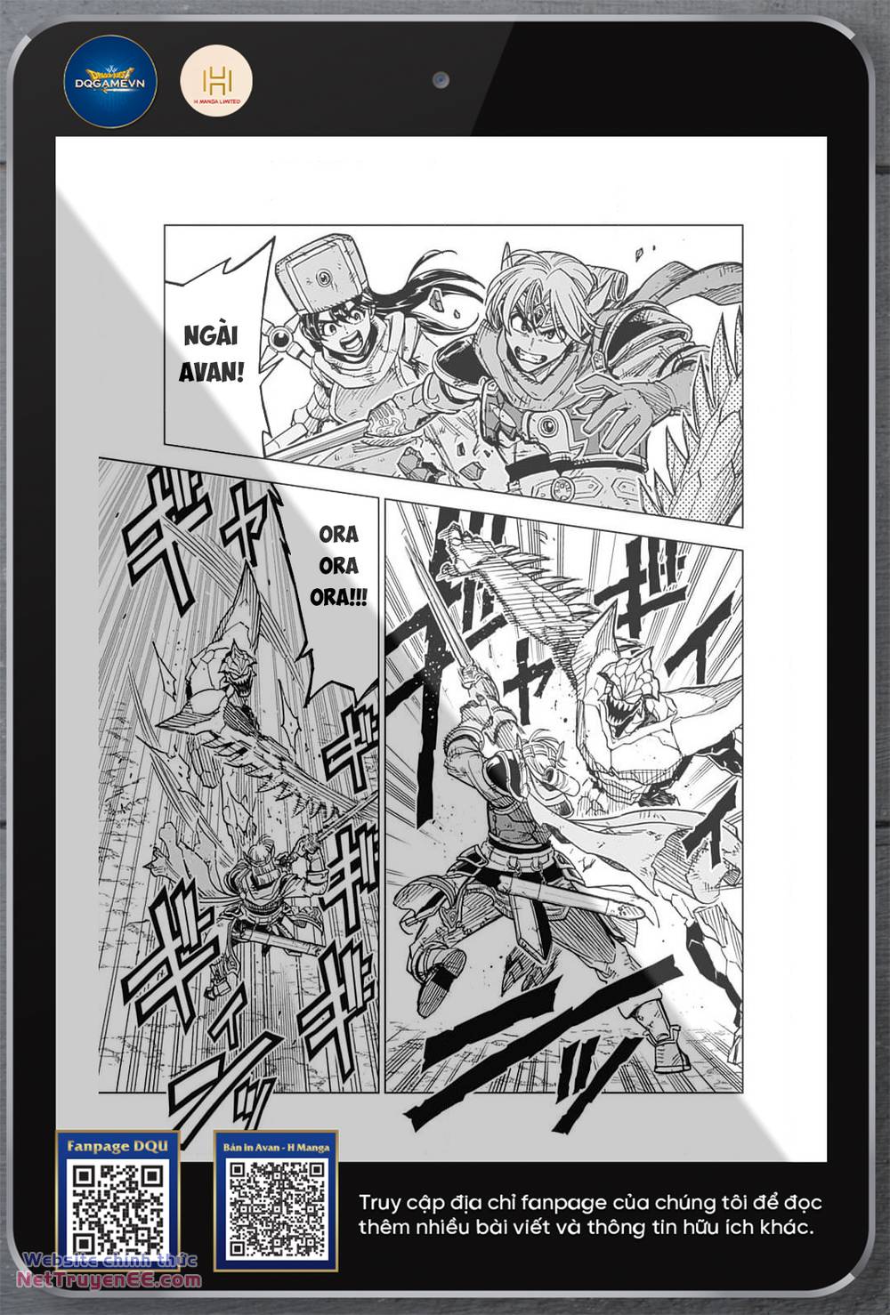 dragon quest - dũng giả avan và ngục viêm ma vương chapter 35 13