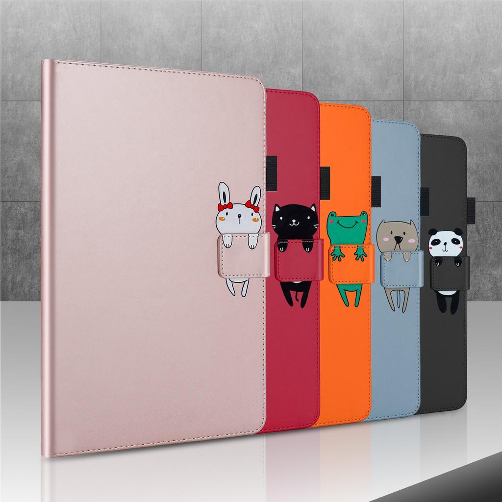 Flip Case For Samsung Galaxy Tab A 10.1  SM-T580 SM-T585 Casing Flexible Soft Silicone Premium PU Leather Wallet Shell Flip Cover with Card Holder Tablet Case