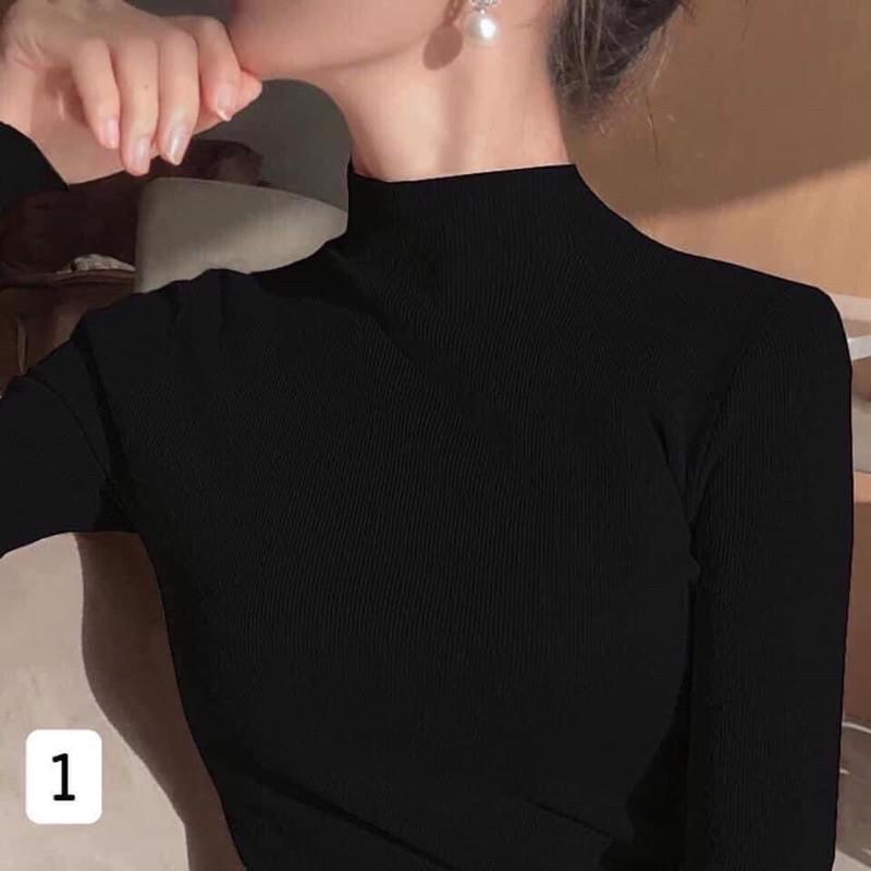 QC749 ÁO LEN CỔ 3P