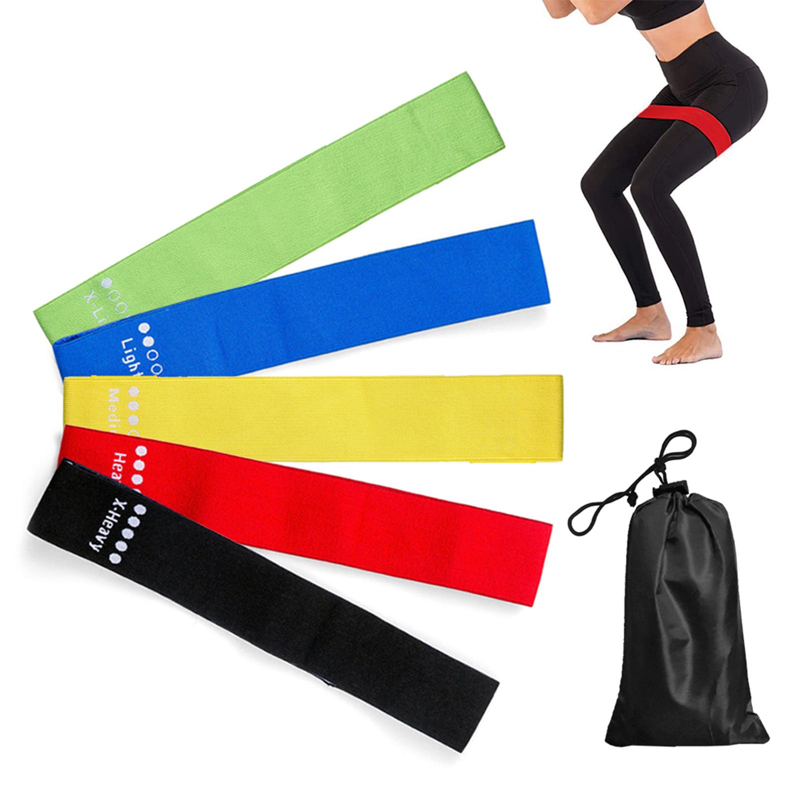 Bộ 5 Cái Dây Tập Kháng Lực Thích Hợp Cho Các Bài Tập Tại Nhà Resistance Loop Bands