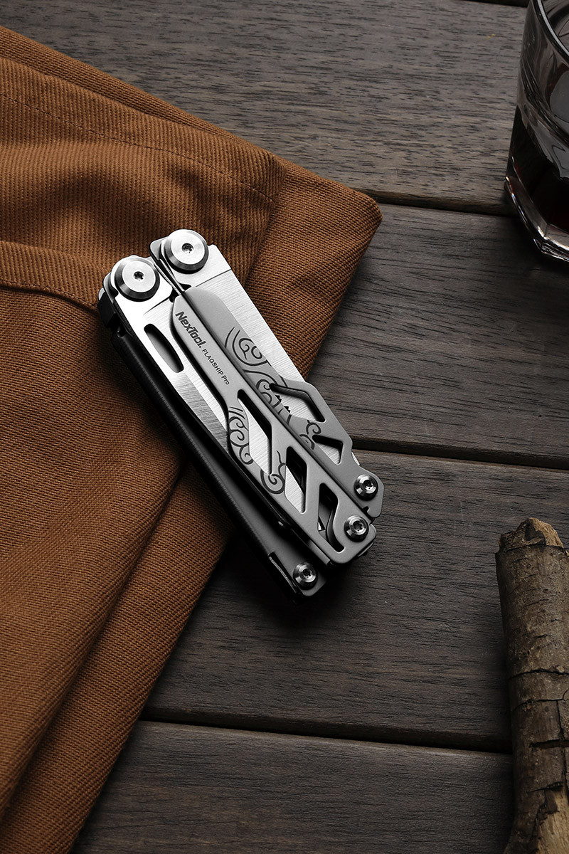 Xiaomi NexTool Flagship Pro Special EDC Outdoor Hand Set 16 IN 1 Multi-Tool Pliers Folding Knife Screwdriver Can Opener Version