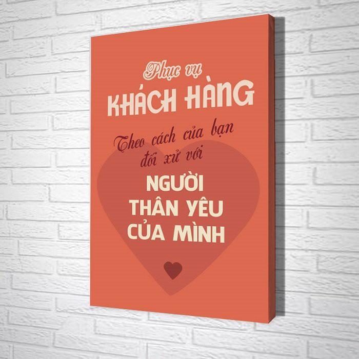 Tranh slogan treo văn phòng - Tranh treo tường tạo động lực tặng kèm đinh đa năng treo tranh Hồ Chí Minh