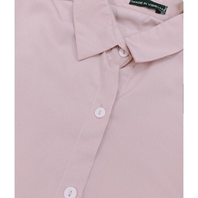 Áo sơ mi nữ oversize cá tính kèm ảnh thật
