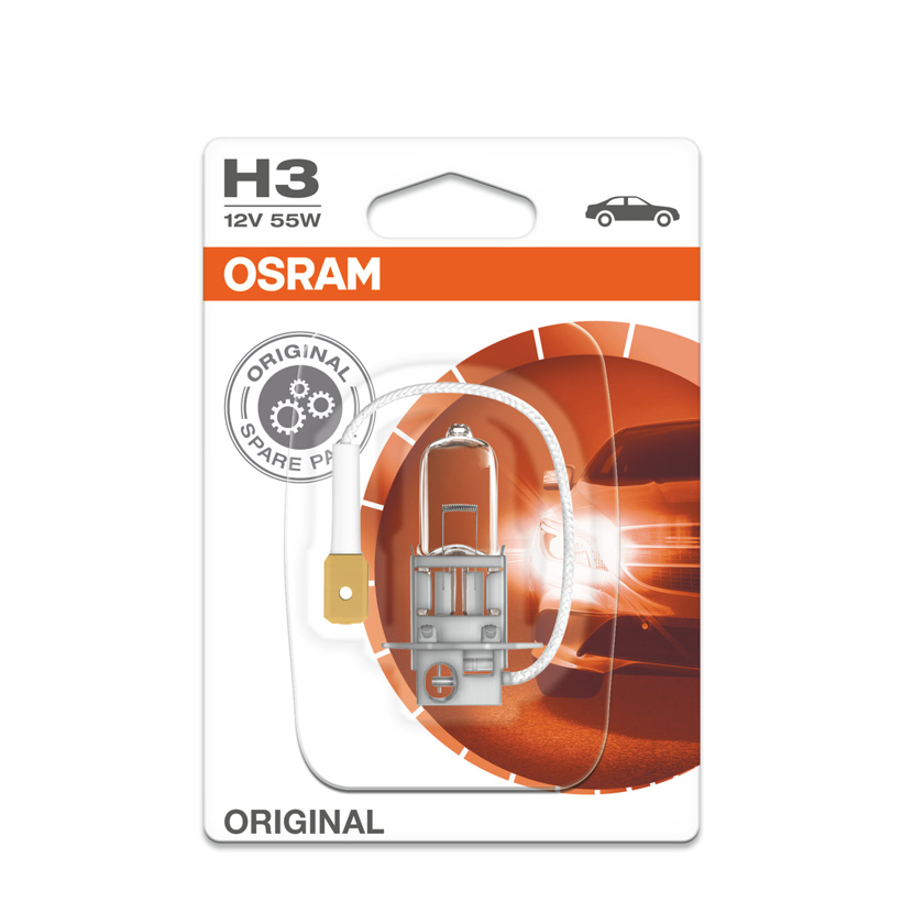 Bóng Đèn Halogen OSRAM Original H3 64151-01B 12V 55W